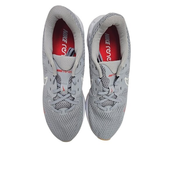 Nike Men's Renew Ride 2 CU3507-005 Running Shoe Grey/Red Size 10.5M - Picture 6 of 7